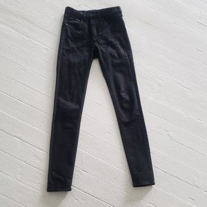 Rag & Bone Skinny High Waist Jeans- slightly waxed size 26